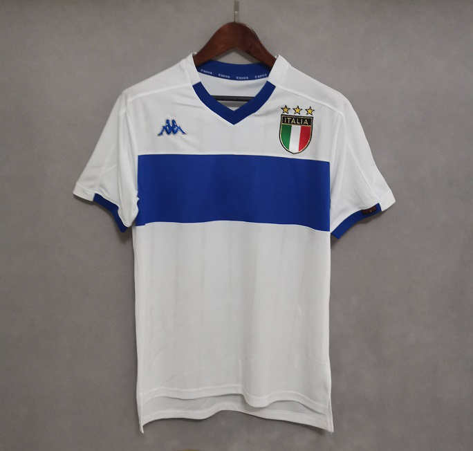AAA Quality Italy 98-00 Away White Soccer Jersey